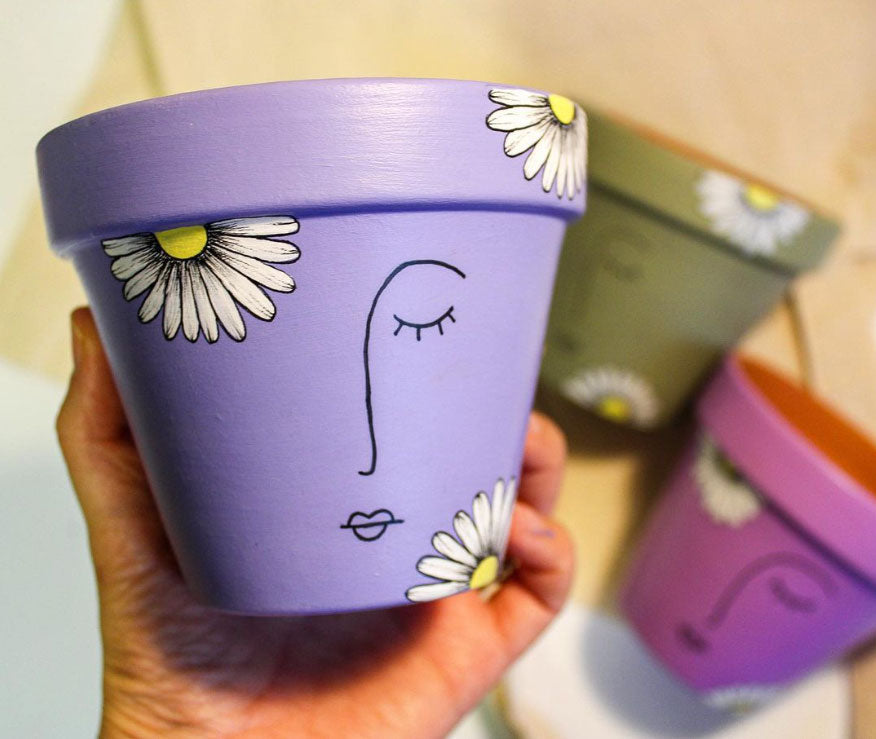 Calm around flowers Planter Pot